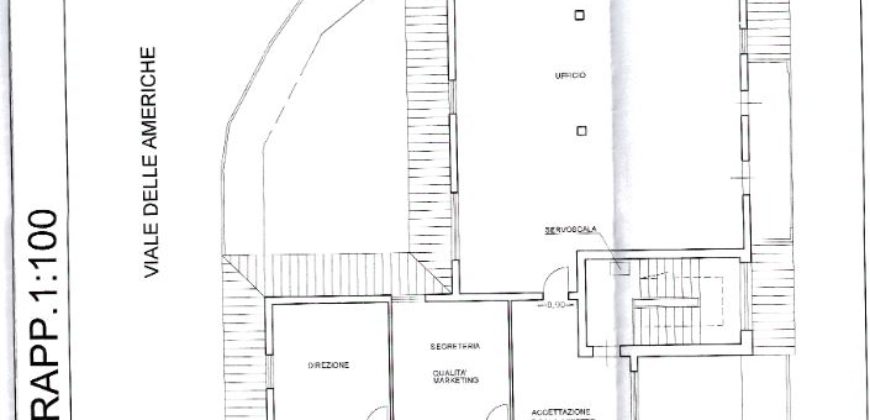 Ufficio o Appartamento in Viale delle Americhe, zona BAPR, Ragusa.