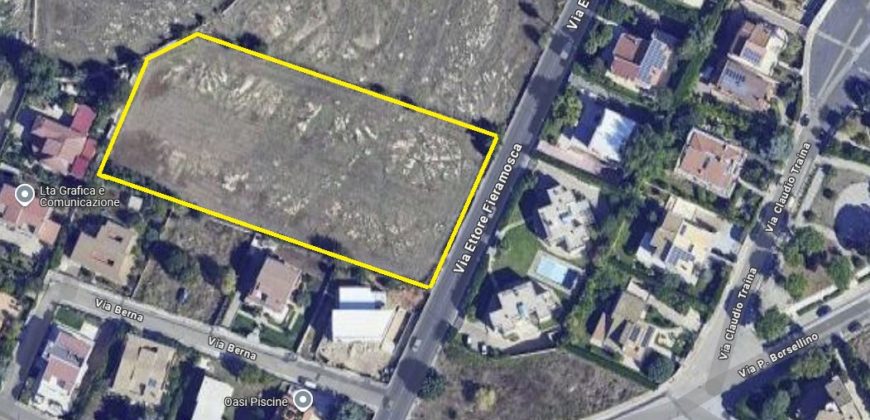 LOTTO DI TERRENO EDIFICABILE VIA ETTORE FIERAMOSCA
